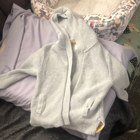Cozy Gray Kids Hooded Jacket by Afton Street size 18 months - Picture 1 of 4